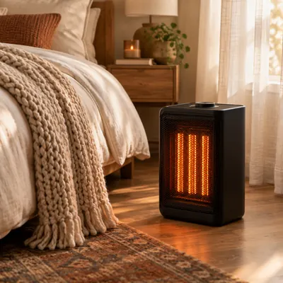 Space Heaters category — Ceramic, infrared, oil-filled, and panel heaters for every room and budget.